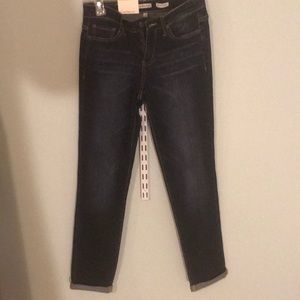Cropped skinny jeans